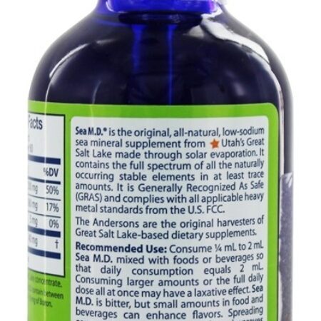 Gotas Minerais Concentradas - 4 fl. oz. Anderson's Health Solute Ions - Imagem 3