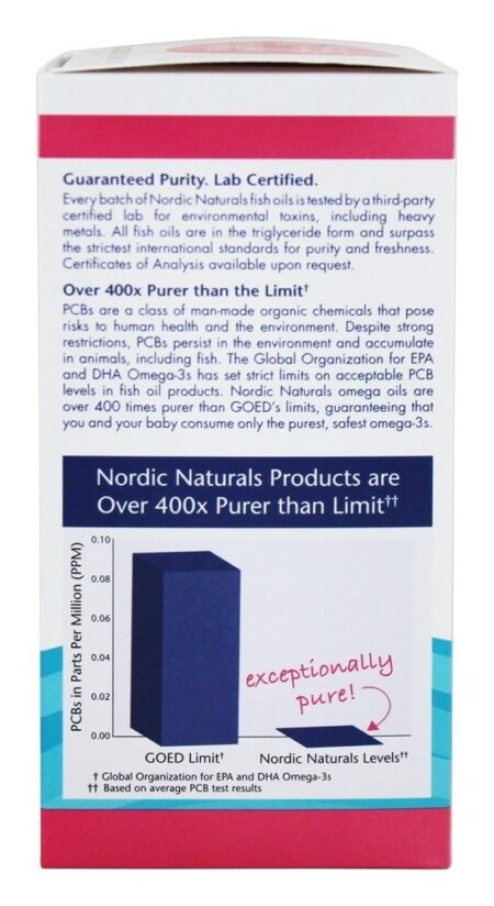 DHA Pré-Natal com Vitamina D - 180 Softgels Nordic Naturals - Image 4