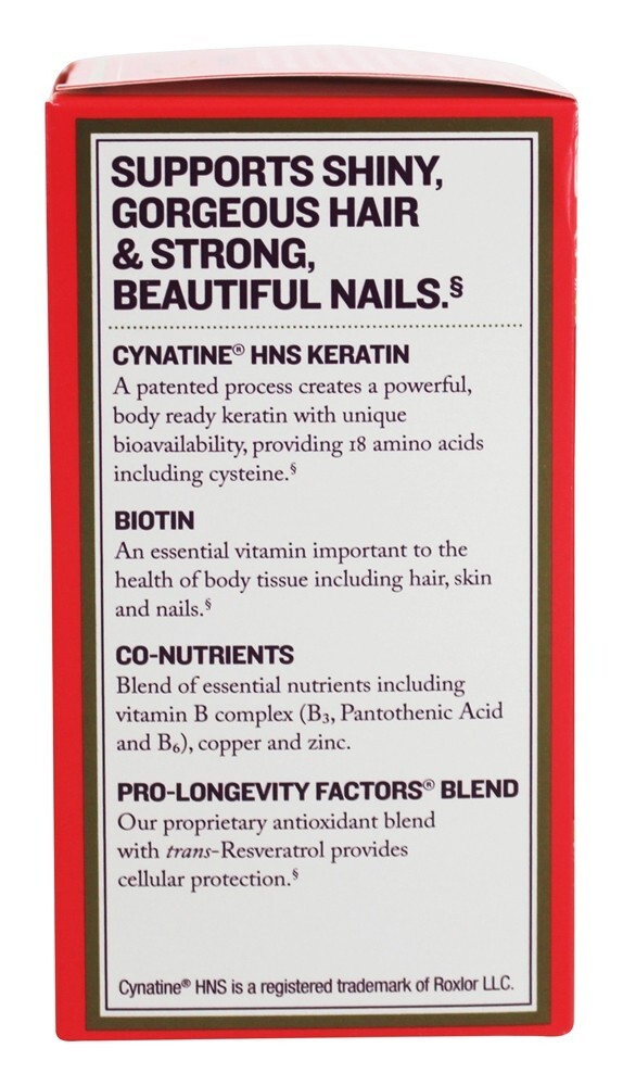 Queratina Hair Booster - Cápsulas 60 Reserveage Nutrition - Imagem 4