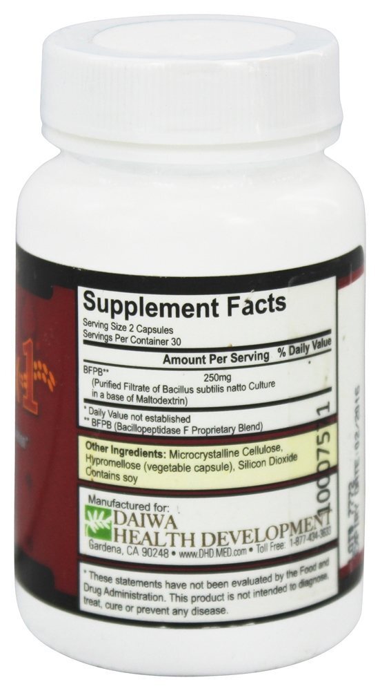 Plasmanex1 - Cápsulas vegetarianas 60 Daiwa Health Development - Imagem 2