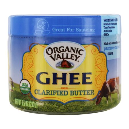 Ghee Manteiga Concentrada Orgânica - 7.5 oz. Organic Valley