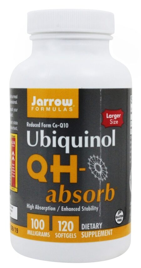 Ubiquinol QH-Absorb 100 mg. - 120 Softgels Jarrow Formulas