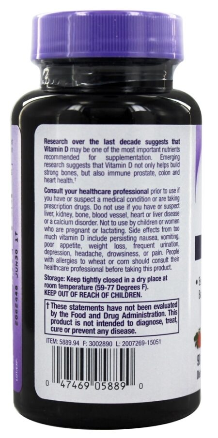 Vitamina D3 Rápida Dissolução Sabor Morango 2000 UI - Mini- Natrol 90 Natrol - Image 3