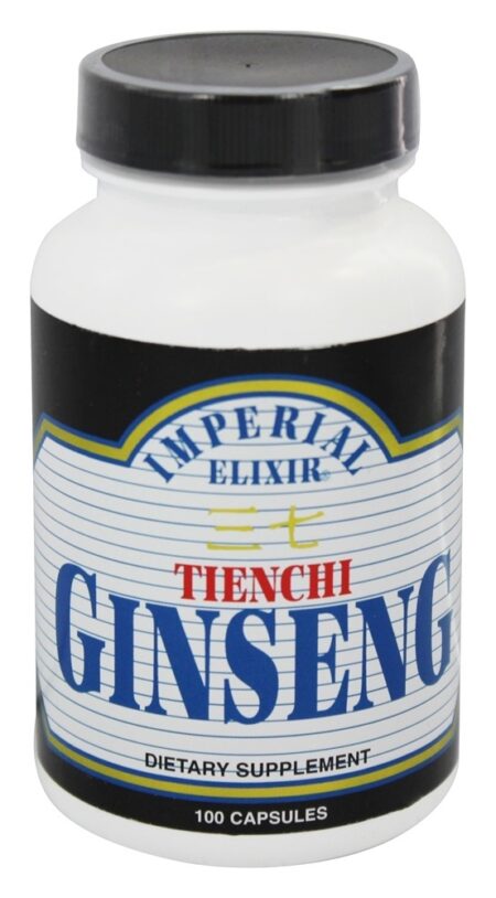 Ginseng Tienchi - Cápsulas 100 Imperial Elixir