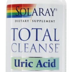 Total limpar o ácido úrico - Cápsulas vegetarianas 60 Solaray