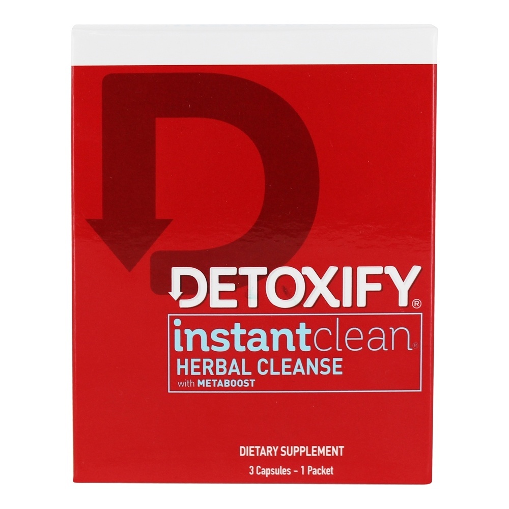 Instante Limpar De ervas Limpar com Metaboost - Cápsulas 3 Detoxify Brand