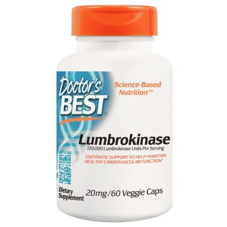 Lumbroquinase 20 mg. - Cápsulas 60 Doctor's Best