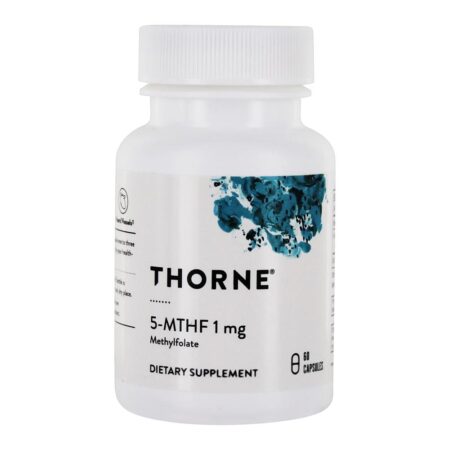 5-MTHF Metilfolato 1 mg . - Cápsulas vegetarianas 60 Thorne Research