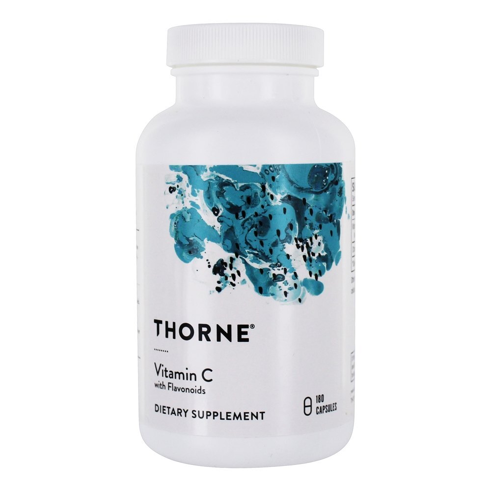 Vitamina C com flavonóides - Cápsulas vegetarianas 180 Thorne Research