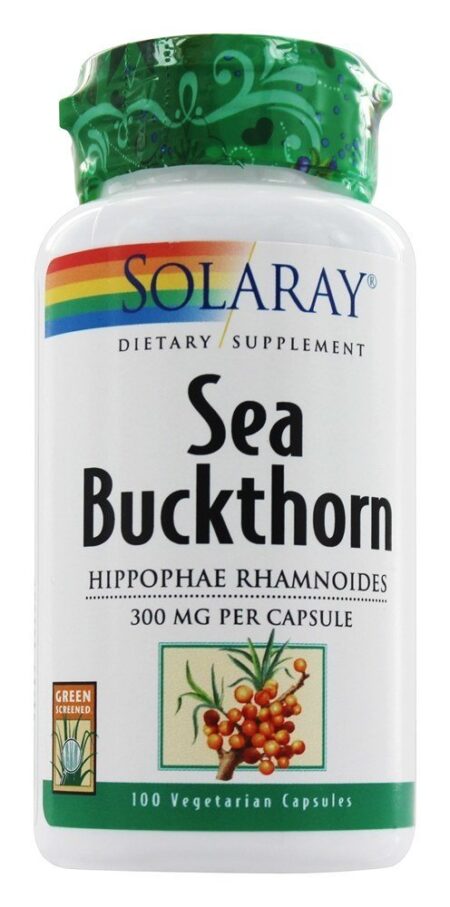 Sea Buckthorn 300 mg. - Cápsulas vegetarianas 100 Solaray