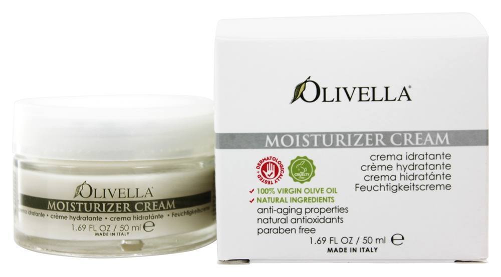 Creme Facial Azeite Hidratante Virgem - 1.69 oz. Olivella