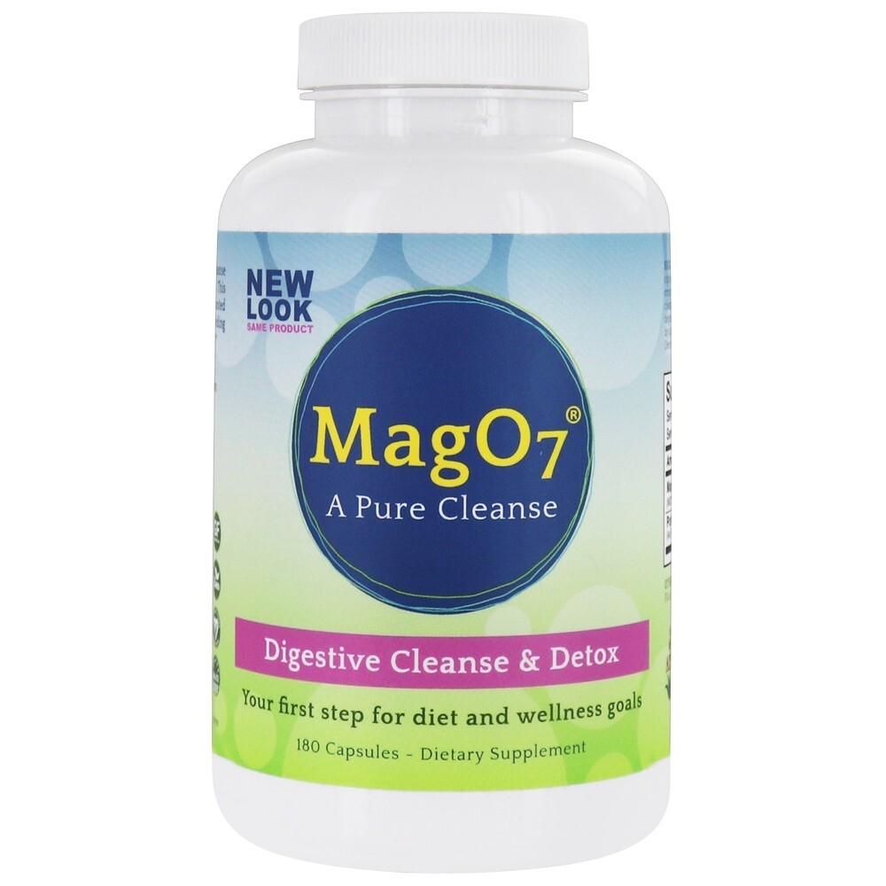 MagO7 Digestivo limpa e desintoxica - Cápsulas 180 Aerobic Life