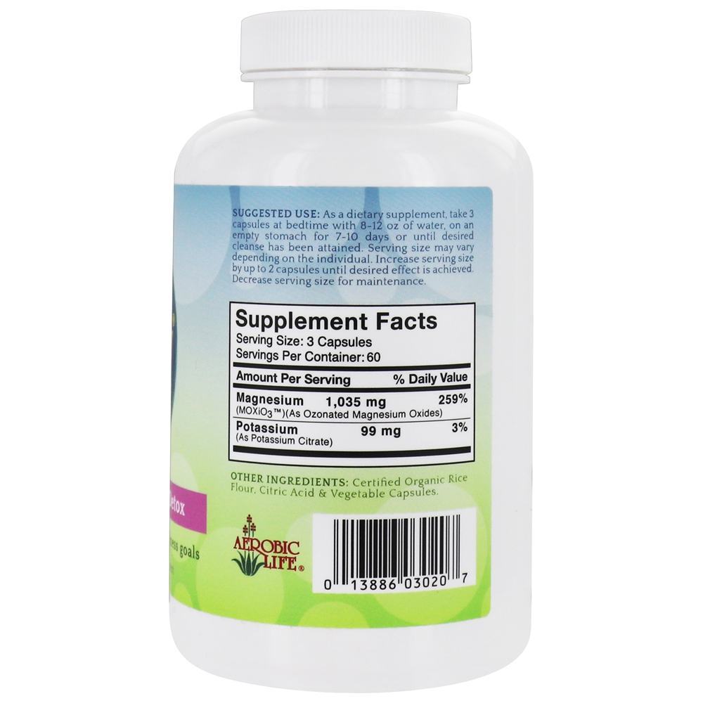 MagO7 Digestivo limpa e desintoxica - Cápsulas 180 Aerobic Life - Imagem 2