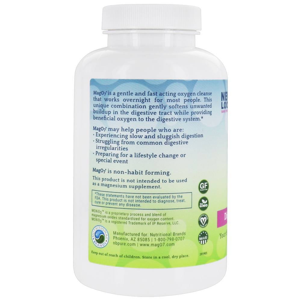 MagO7 Digestivo limpa e desintoxica - Cápsulas 180 Aerobic Life - Imagem 3