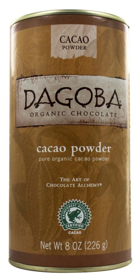 Pure Cacau em pó orgânico - 8 oz. Dagoba Organic Chocolate