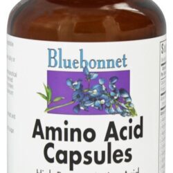 Aminoácido de Alta Potência - Cápsulas vegetarianas 60 Bluebonnet Nutrition