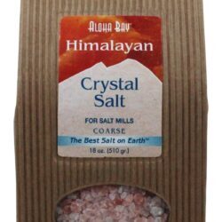 Sal De Cristal Grosso Para Salinas Por Aloha Bay - 18 oz. Himalayan Salt