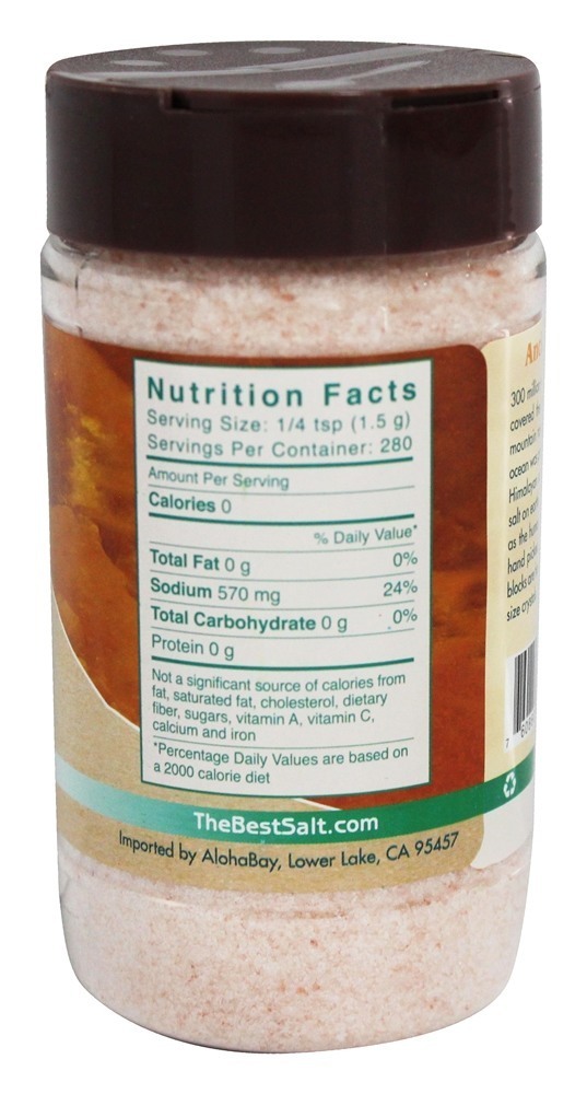 Tabela e Sal de Cozinha Por Aloha Bay - 15 oz. Himalayan Salt - Imagem 2