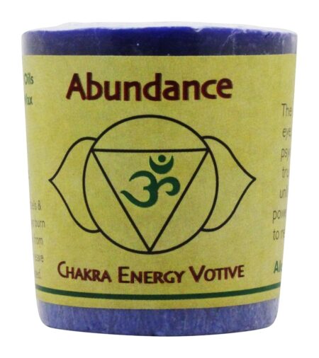 Abundância de Vela Votiva de Chakra Energy - 2 oz. Aloha Bay - Image 2