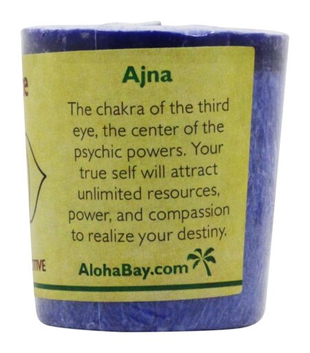 Abundância de Vela Votiva de Chakra Energy - 2 oz. Aloha Bay - Image 3