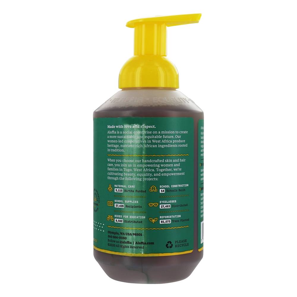 Everyday Shea Sabonete em espuma para mãos Vanilla Mint Scent - 18 fl. oz. Alaffia - Imagem 3