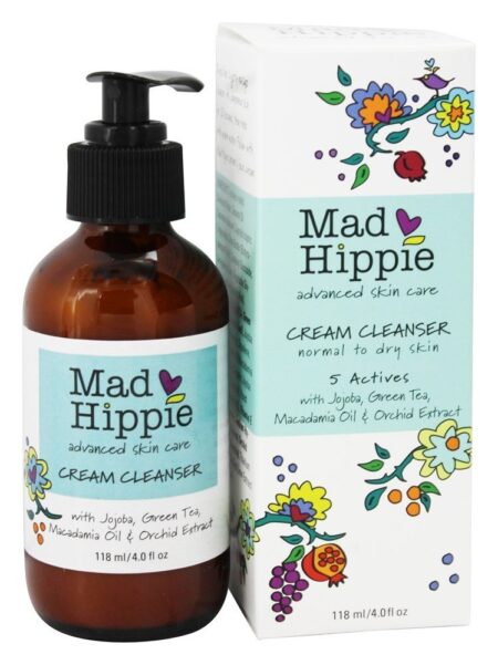 Creme de limpeza para pele normal a seca - 4 fl. oz. Mad Hippie