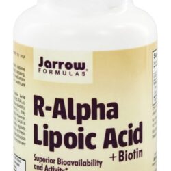 Ácido R-Alpha Lipóico Com Biotina - Cápsulas 60 Jarrow Formulas