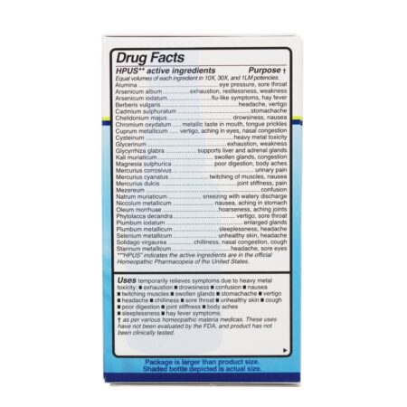 Dr. King's Heavy Metal Detox - 2 fl. oz. King Bio - Image 2