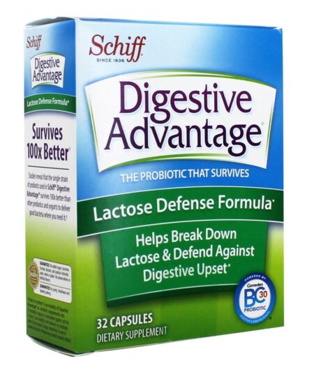 Digestive Advantage Fórmula de Defesa Contra a Lactose - Cápsulas 32 Schiff