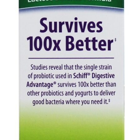 Digestive Advantage Fórmula de Defesa Contra a Lactose - Cápsulas 32 Schiff - Imagem 4