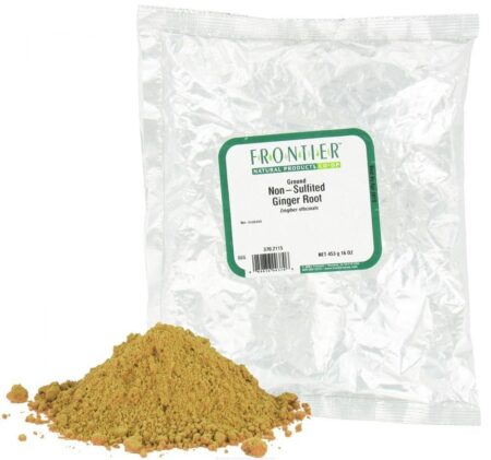 Chão de raiz de gengibre - 1 lb. Frontier Natural Products - Image 2