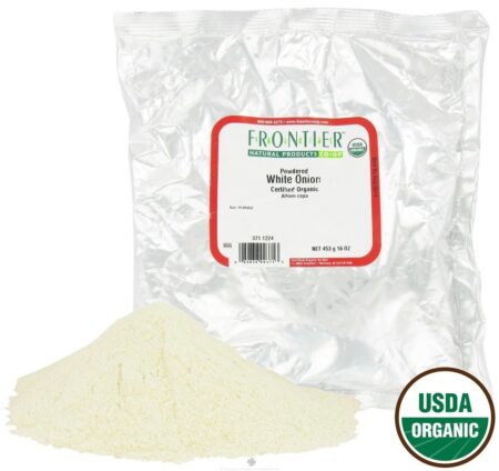 Cebola Branca em Pó Orgânico - 1 lb. Frontier Natural Products - Image 2