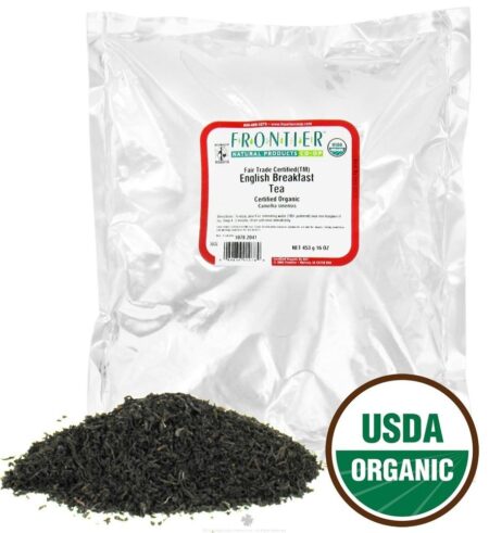 Café da manhã inglês a granel orgânico - 1 lb. Frontier Natural Products - Image 2