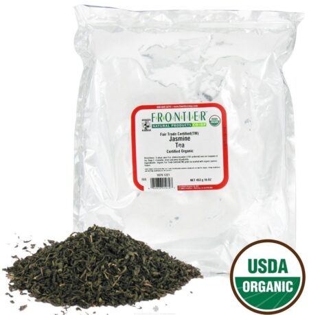 Chá de Jasmim em Granel Orgânico - 1 lb. Frontier Natural Products - Image 2