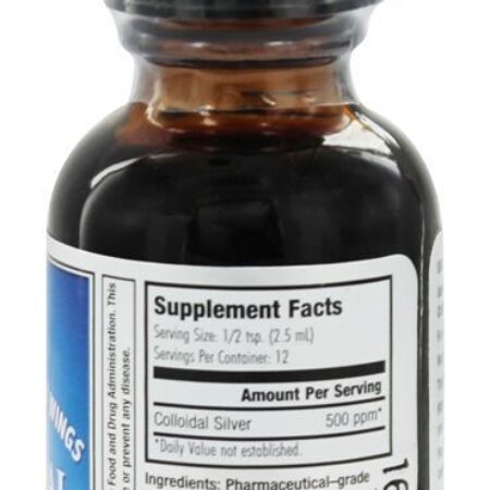 Prata Coloidal 500 Ppm - 1 fl. oz. Natural Path Silver Wings - Imagem 2