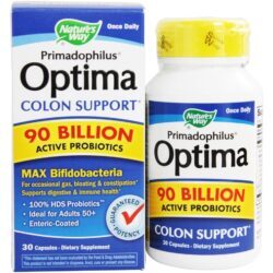 Primadophilu Optima Max Bifido Ativo Probiotic 90 Bilhões de UFC - Cápsulas 30 Nature's Way