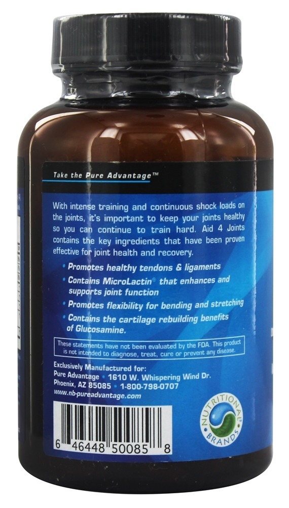 Ajudar 4 Articulações com Cissus - Cápsulas 120 Pure Advantage - Imagem 3