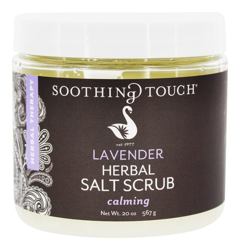 De ervas Sal Esfregar Acalmando Lavanda - 20 oz. Soothing Touch