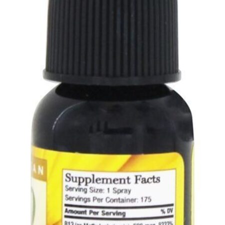 B12 Spray 500 mcg. - 1 fl. oz. Pure Vegan - Imagem 2