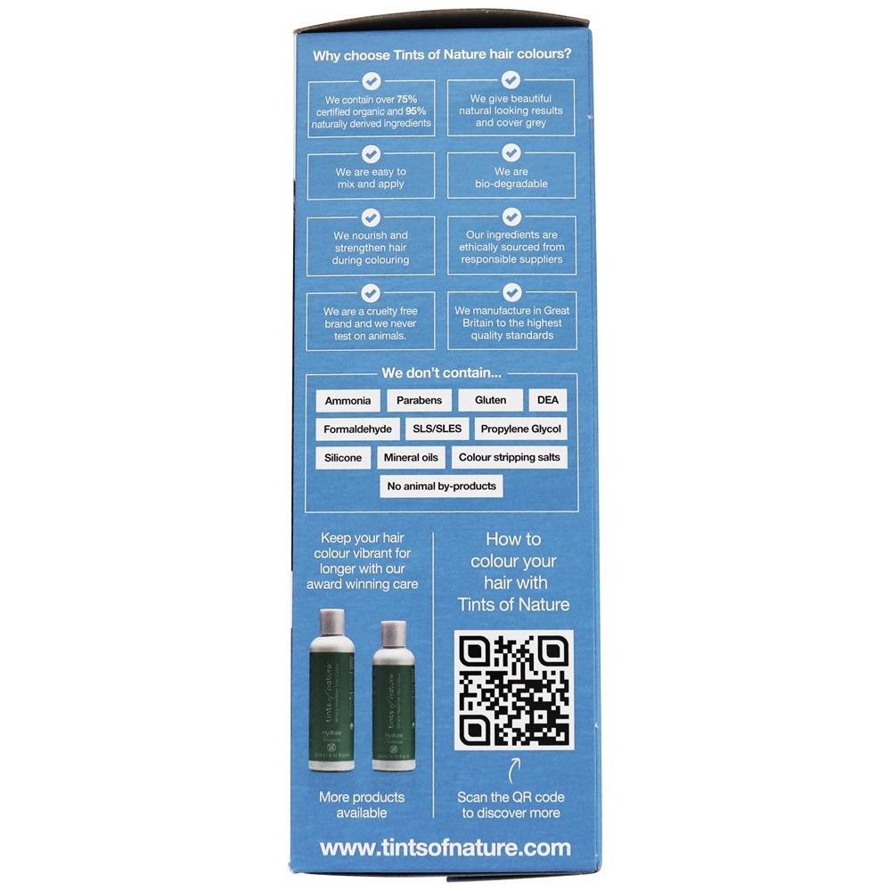 Condicionamento Permanente Cabelo Cor 7r Macio Cobre Loira - 4.4 fl. oz. Tints Of Nature - Imagem 5