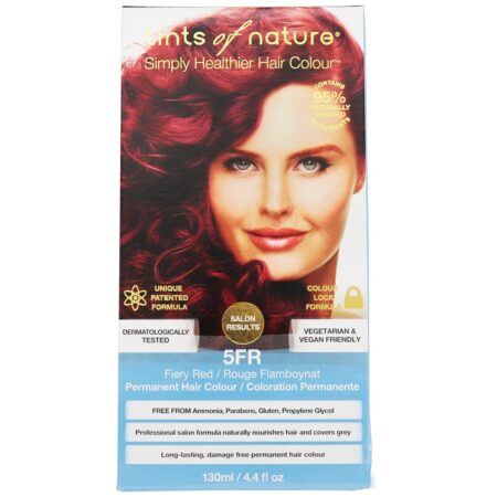 Condicionamento Permanente Cor de Cabelo 5FR Vermelho Ardente - 4.4 fl. oz. Tints Of Nature