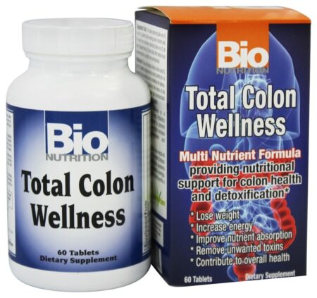 Bem-estar total do cólon - 60 Tablets Bio Nutrition