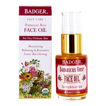 Face óleo Damasco Rosa - 1 fl. oz. Badger