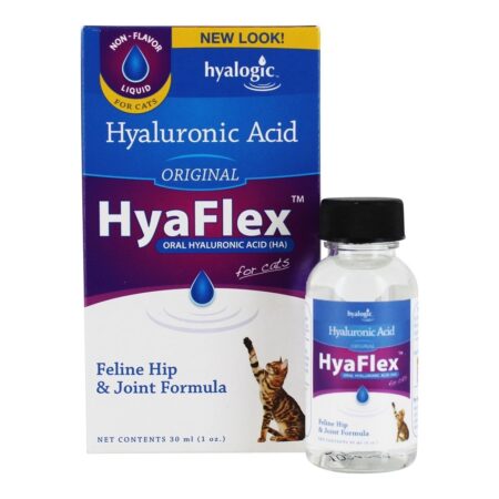 Ácido Hialurônico HyaFlex Oral para Gatos - 1 fl. oz. Hyalogic