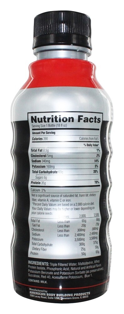 Soco de frutas recuperação maxx - 18 oz. ABB Performance - Imagem 2