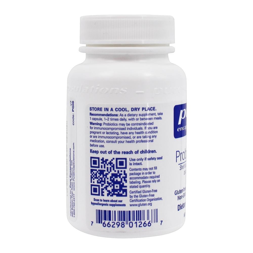 Probiótico G.I. - Cápsulas 60 Pure Encapsulations - Imagem 4