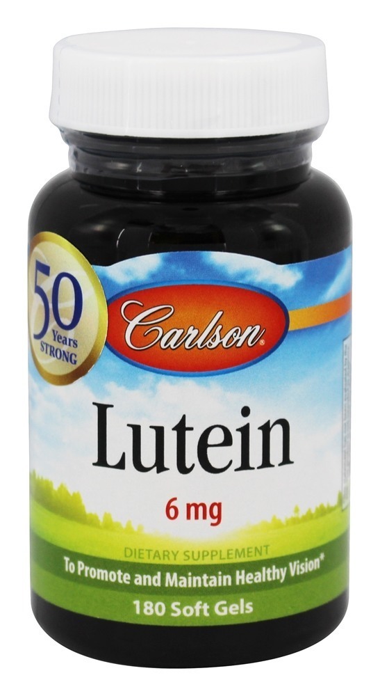 Luteína 6 mg. - 180 Softgels Carlson Labs