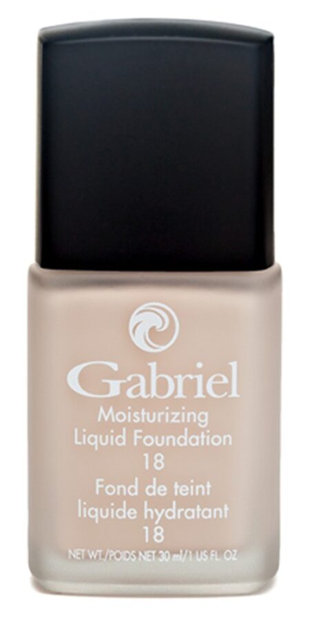 Fundação Líquida Hidratante Marfim Pálido 18 SPF - 1 fl. oz. Gabriel Cosmetics Inc.