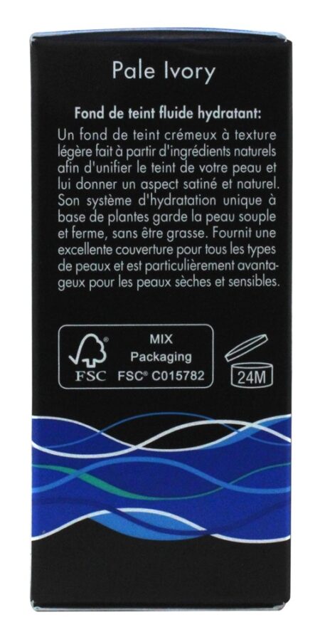 Fundação Líquida Hidratante Marfim Pálido 18 SPF - 1 fl. oz. Gabriel Cosmetics Inc. - Image 4