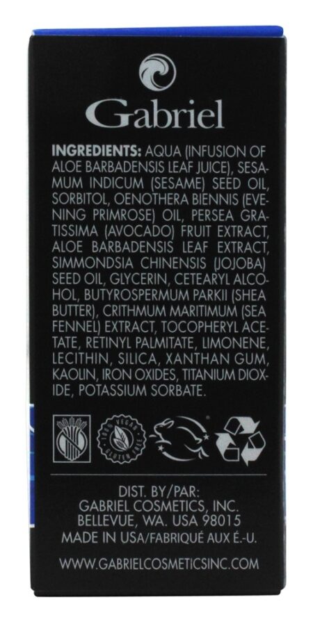 Fundação Líquida Hidratante Marfim Pálido 18 SPF - 1 fl. oz. Gabriel Cosmetics Inc. - Image 5